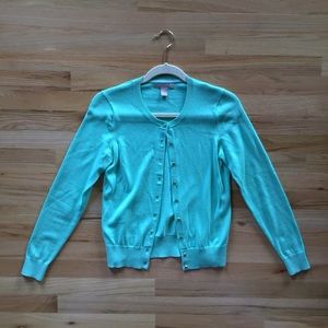 Banana Republic Aqua Cardigan